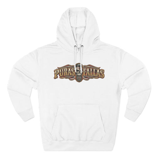 Three-Panel Fleece Hoodie
