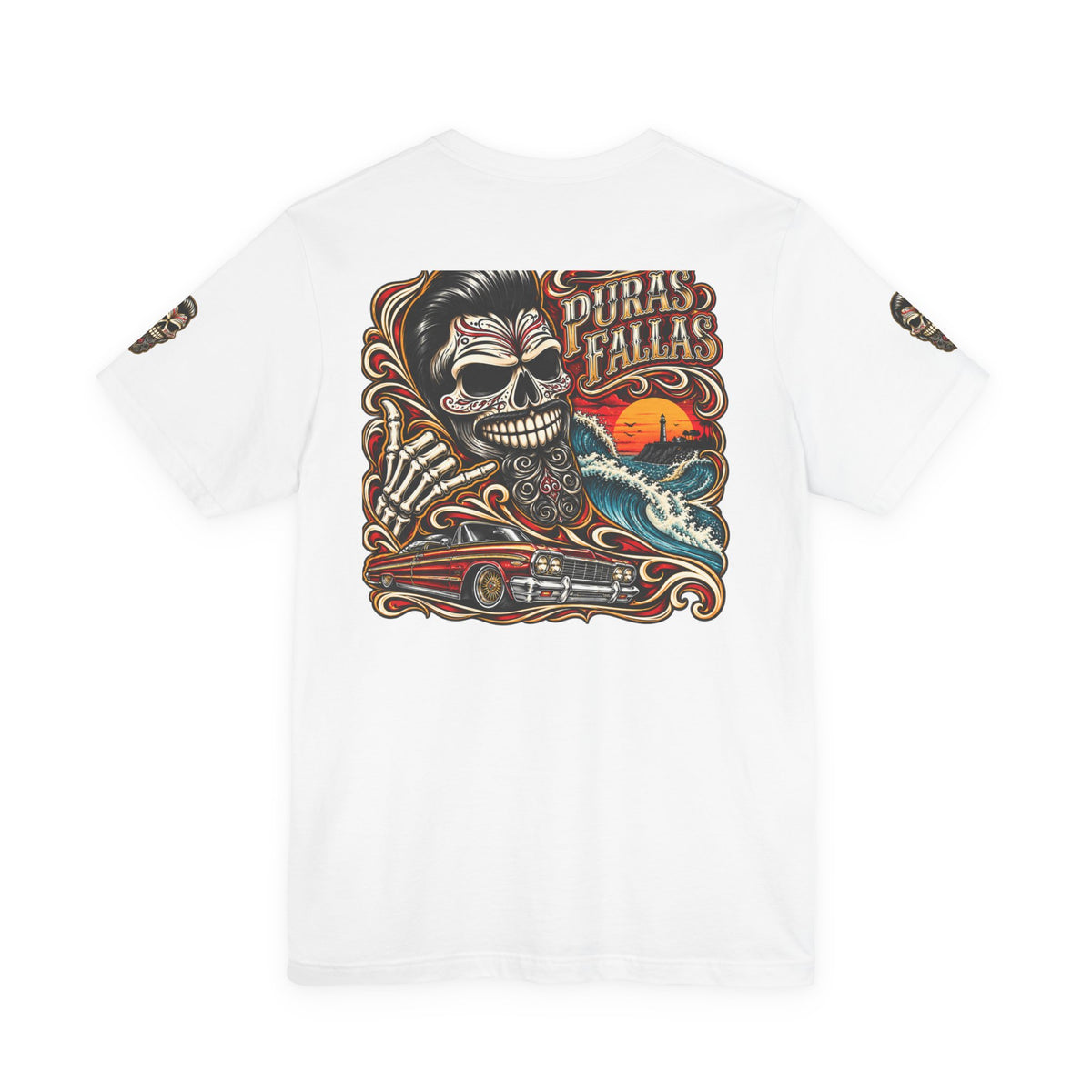 Puras Fallas Skull Tee