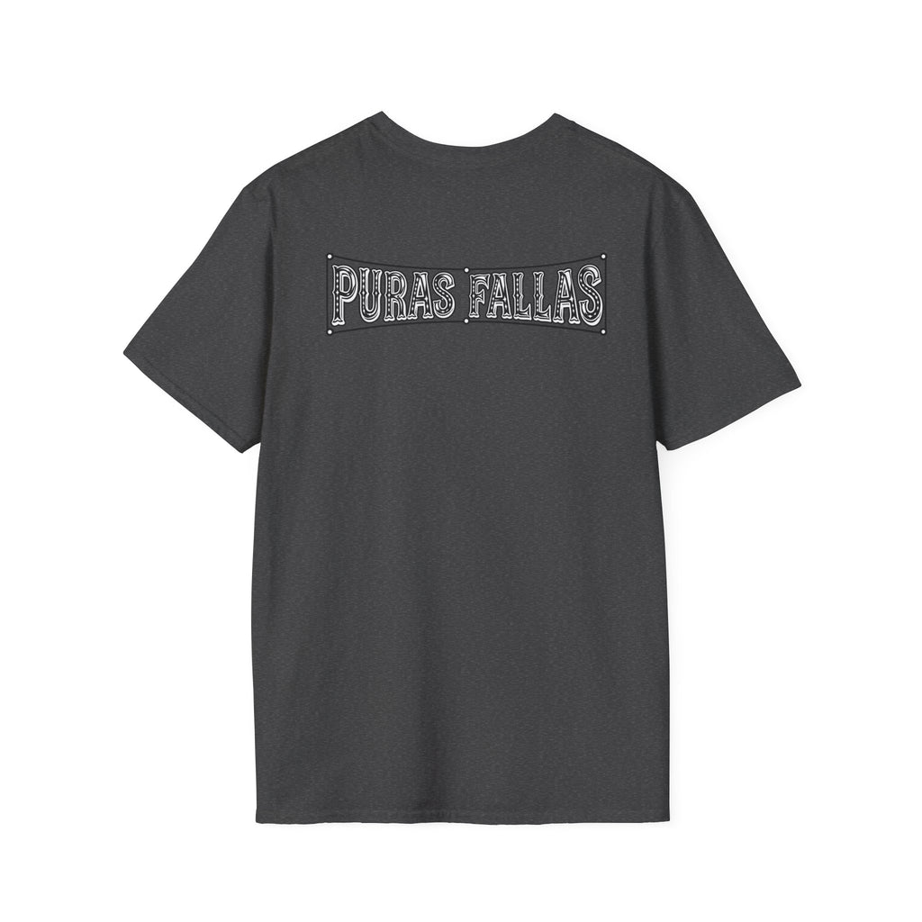 Puras Fallas Graphic T-Shirt — Vintage Lettering Tee