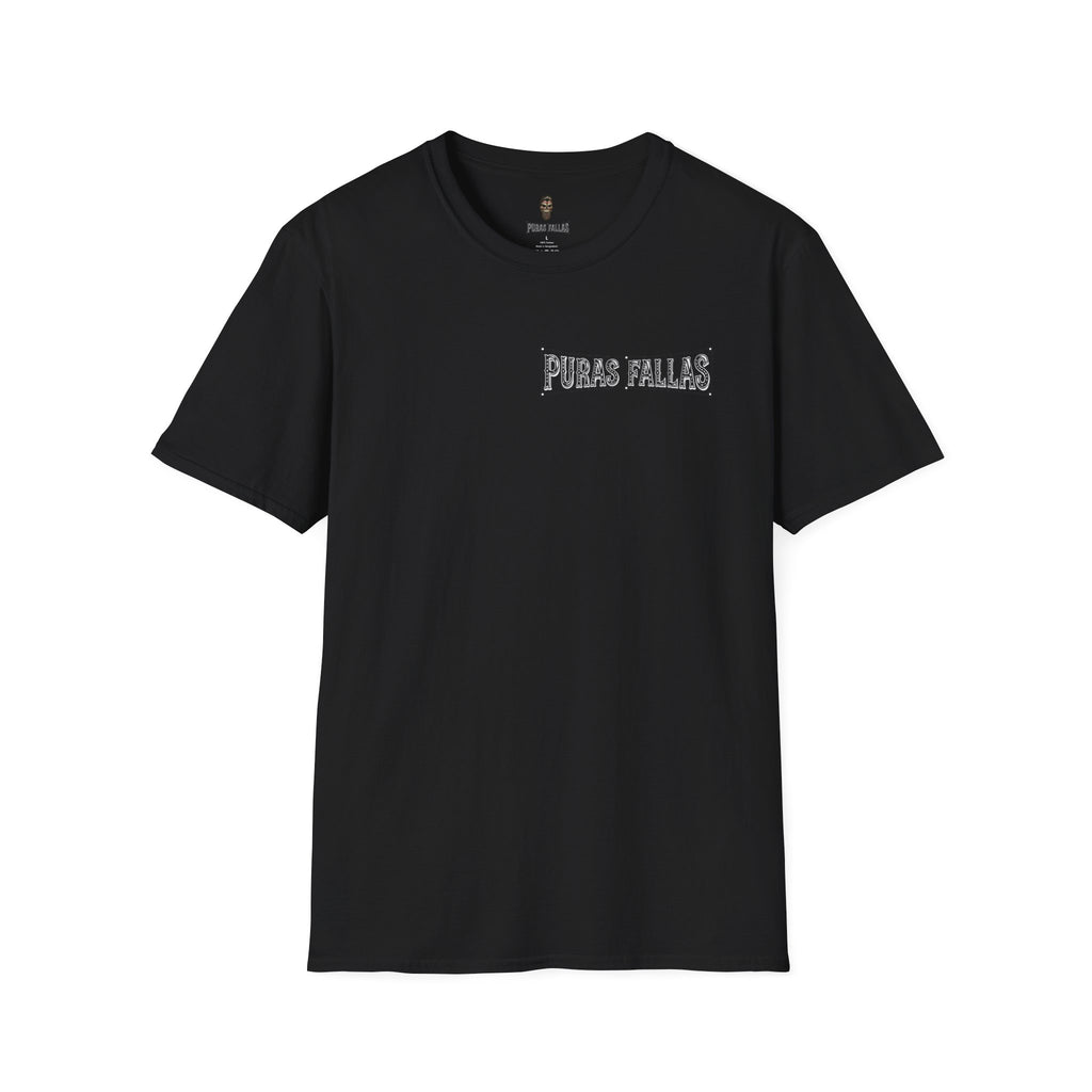 Puras Fallas Graphic T-Shirt — Vintage Lettering Tee