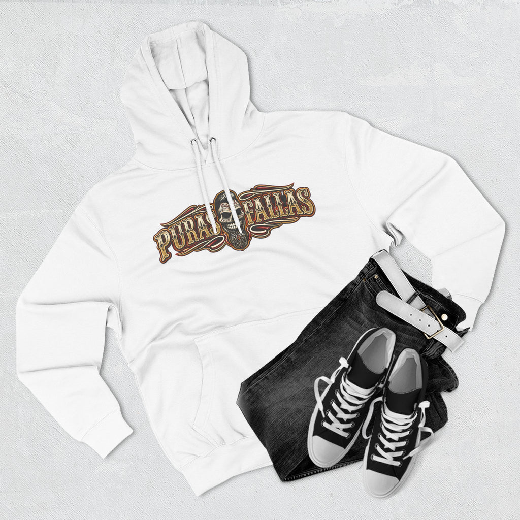 Three-Panel Fleece Hoodie