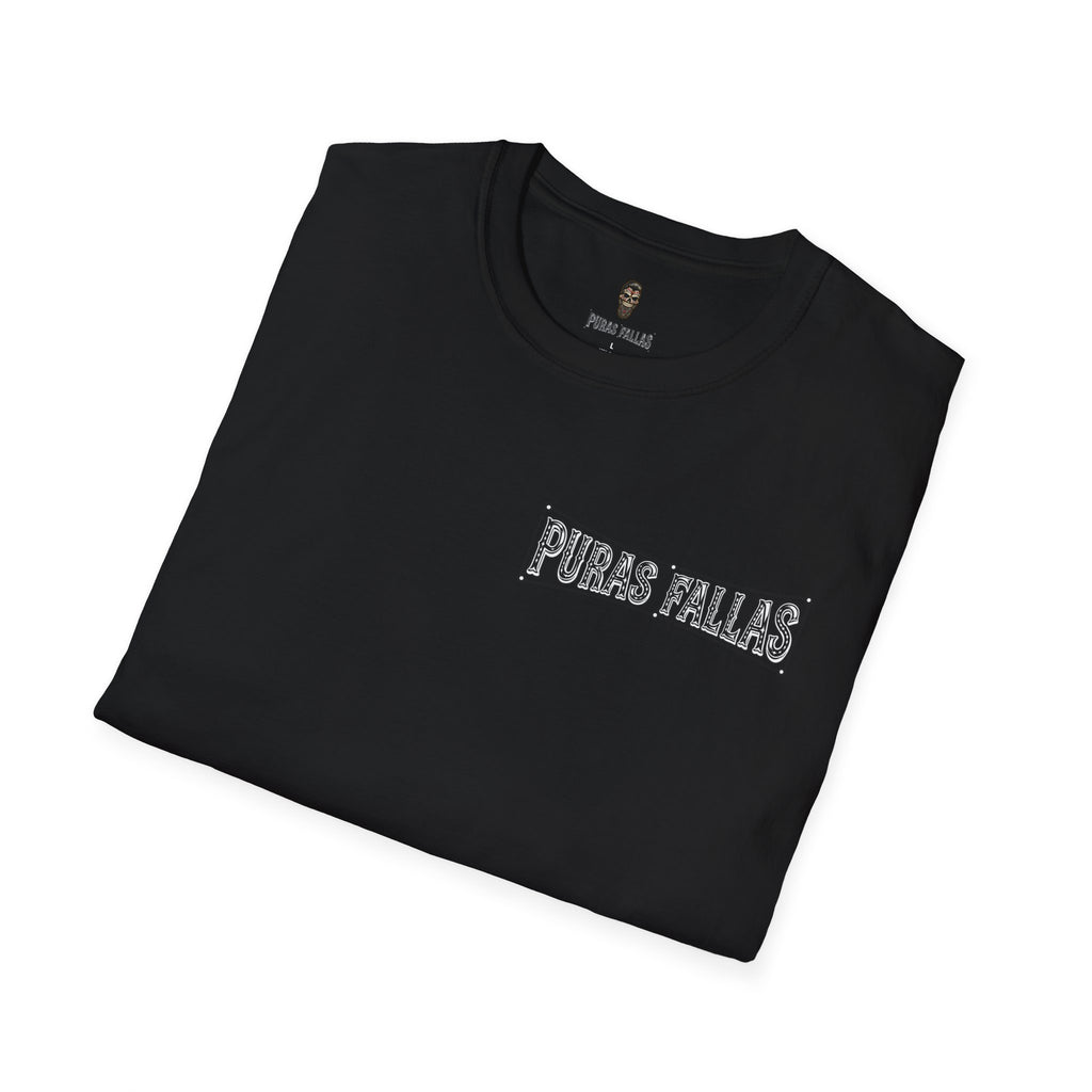 Puras Fallas Graphic T-Shirt — Vintage Lettering Tee