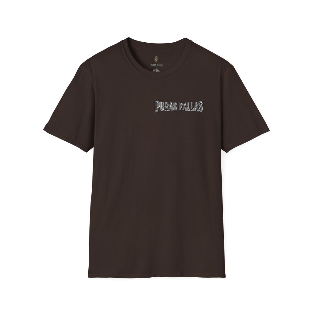Puras Fallas Graphic T-Shirt — Vintage Lettering Tee