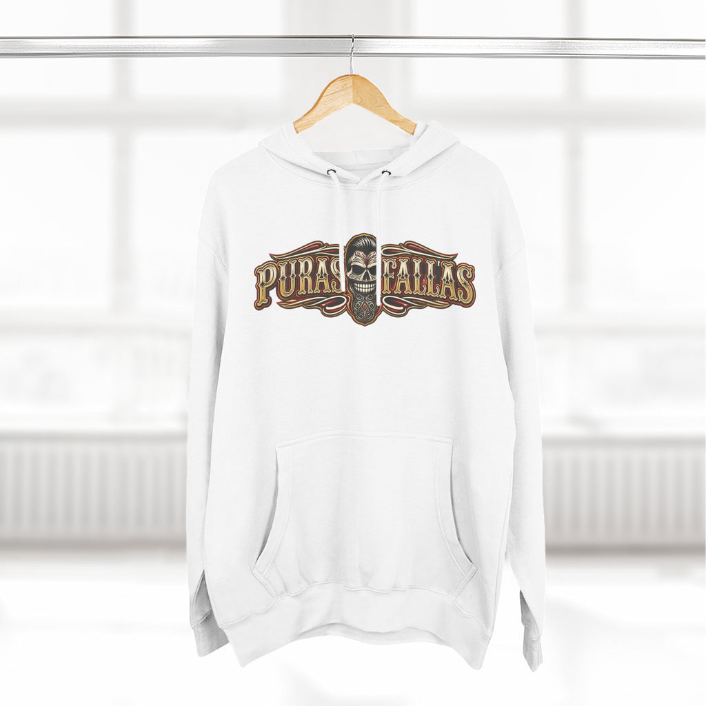 Three-Panel Fleece Hoodie